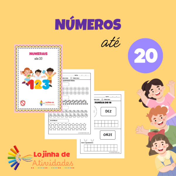 NUMERAIS ATÉ 20