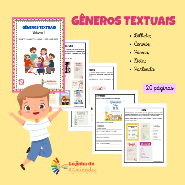 GÊNEROS TEXTUAIS - VOLUME 1