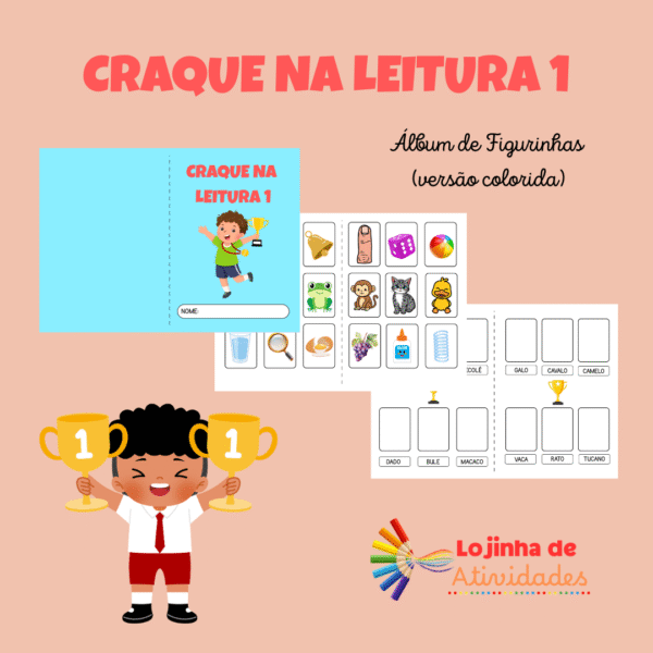 CRAQUE NA LEITURA 1 - COLORIDO