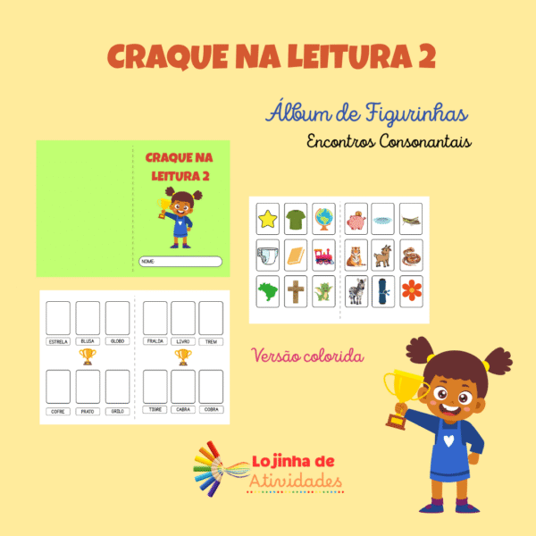 CRAQUE NA LEITURA 2 - ENCONTROS CONSONANTAIS